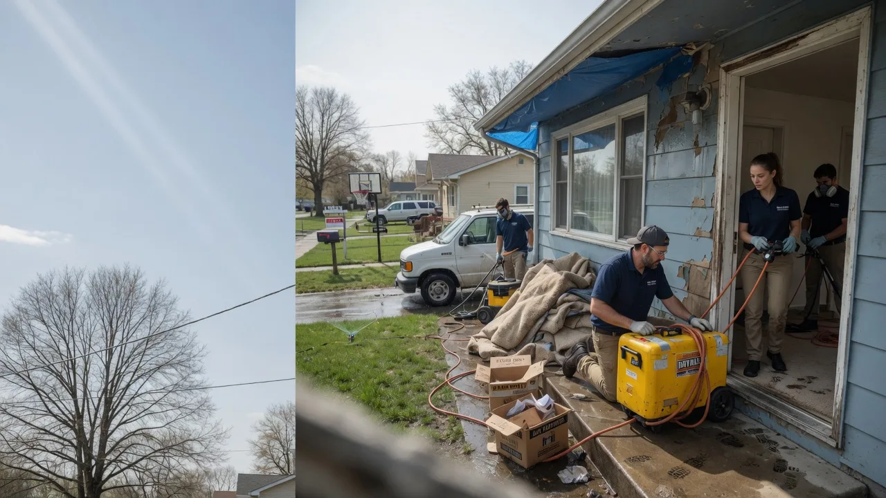 Basement Flood Cleanup in Hazel Hurst, PA near me